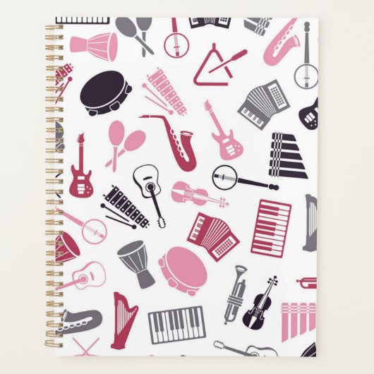 Muziekpatroon Planner (Voorkant)