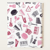 Muziekpatroon Planner (Achterkant)