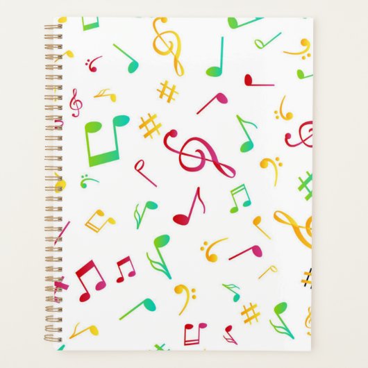 Muziekpatroon Planner (Voorkant)