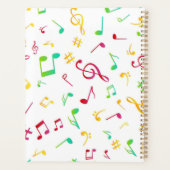 Muziekpatroon Planner (Achterkant)