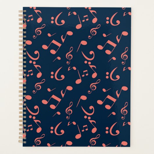 Muziekpatroon Planner (Voorkant)