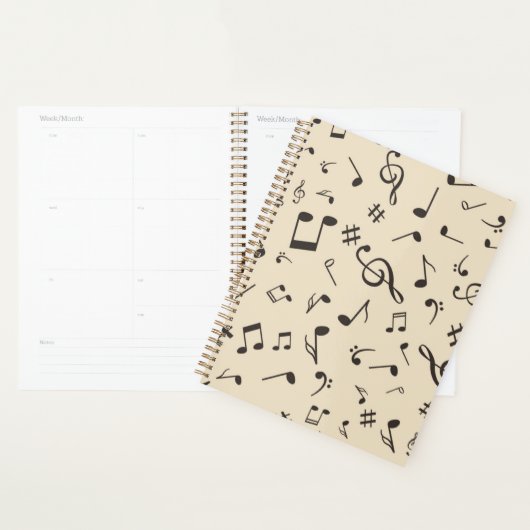 Muziekpatroon Planner (Display)