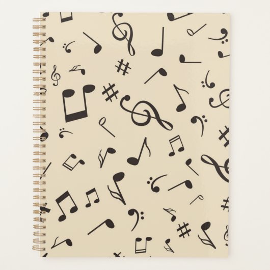 Muziekpatroon Planner (Voorkant)