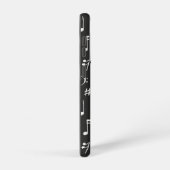 Muziekpatroon Samsung Galaxy Hoesje (Rechterkant)