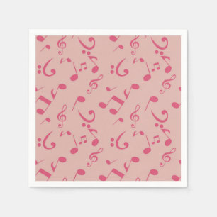 Muziekpatroon Servet