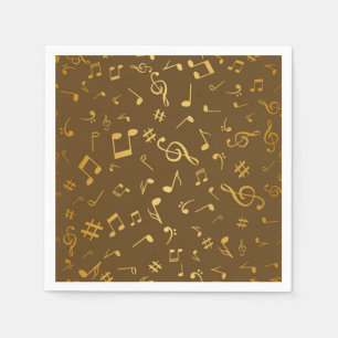 Muziekpatroon Servet