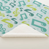 Muziekpatroon Sherpa Deken (3/4)