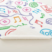 Muziekpatroon Sherpa Deken (3/4)