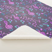 Muziekpatroon Sherpa Deken (3/4)