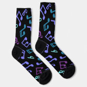 Muziekpatroon Sokken (Rechts)