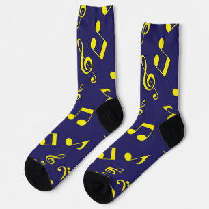 Muziekpatroon Sokken