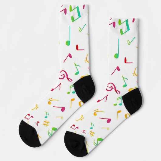 Muziekpatroon Sokken (Links)
