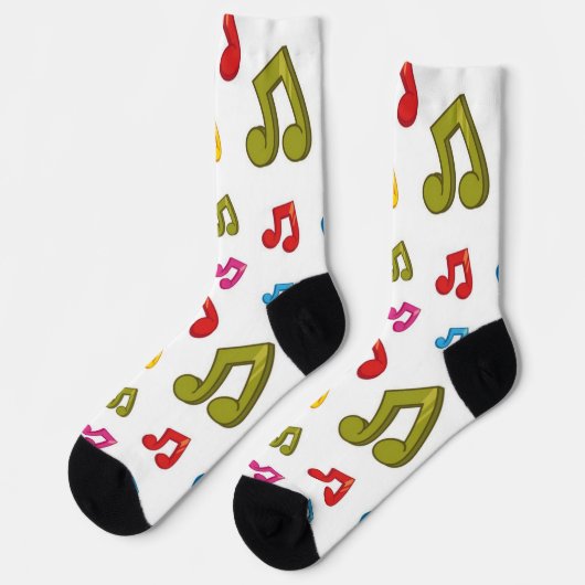 Muziekpatroon Sokken (Links)
