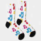 Muziekpatroon Sokken (Rechts)