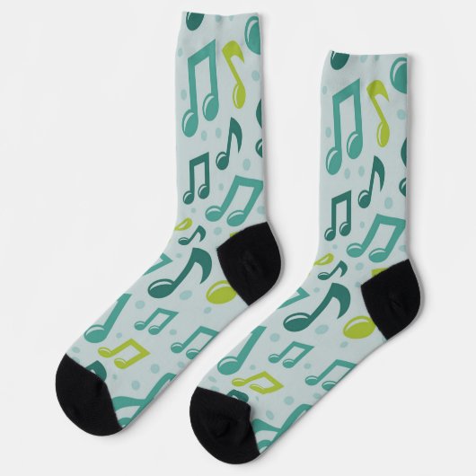 Muziekpatroon Sokken (Links)