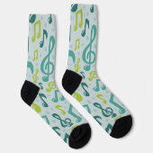 Muziekpatroon Sokken (Rechts)