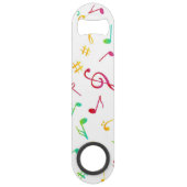 Muziekpatroon Speed Flessenopener (Achterkant)