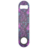 Muziekpatroon Speed Flessenopener (Voorkant)