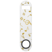 Muziekpatroon Speed Flessenopener (Achterkant)
