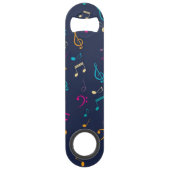 Muziekpatroon Speed Flessenopener (Achterkant)
