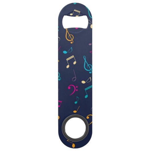 Muziekpatroon Speed Flessenopener (Voorkant)
