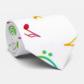 Muziekpatroon Stropdas (Opgerold)