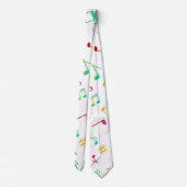 Muziekpatroon Stropdas (Achterkant)