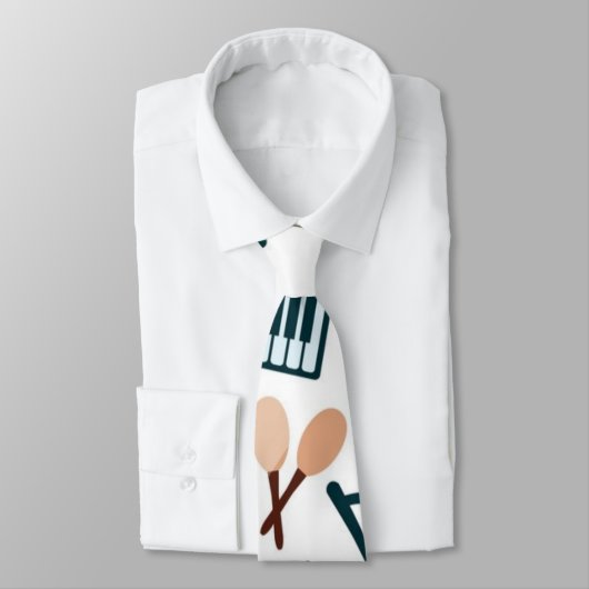 Muziekpatroon Stropdas (Gebonden)