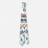 Muziekpatroon Stropdas (Voorkant)