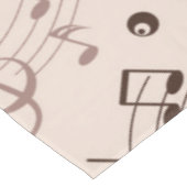 Muziekpatroon Tafelkleed (Gekanteld)