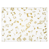 Muziekpatroon Tafelkleed (Voorkant (Horizontaal))