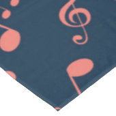 Muziekpatroon Tafelkleed (Gekanteld)