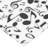 Muziekpatroon Tafelkleed (Gekanteld)