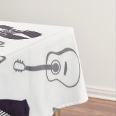 Muziekpatroon Tafelkleed (Voorbeeld)
