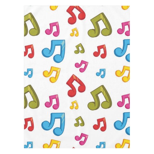 Muziekpatroon Tafelkleed (Voorkant)