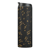 Muziekpatroon Thermosbeker (Geroteerd rechts)