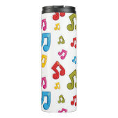 Muziekpatroon Thermosbeker (Achterkant)