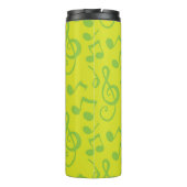 Muziekpatroon Thermosbeker (Achterkant)