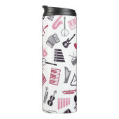 Muziekpatroon Thermosbeker (Geroteerd rechts)