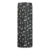 Muziekpatroon Thermosbeker (Achterkant)