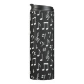 Muziekpatroon Thermosbeker (Geroteerd rechts)