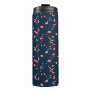 Muziekpatroon Thermosbeker