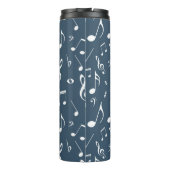 Muziekpatroon Thermosbeker (Achterkant)