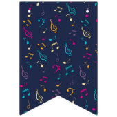 Muziekpatroon Vlaggetjes (Tweede vlag)