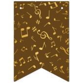 Muziekpatroon Vlaggetjes (Derde vlag)