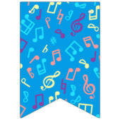 Muziekpatroon Vlaggetjes (Tweede vlag)
