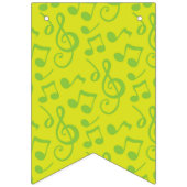 Muziekpatroon Vlaggetjes (Tweede vlag)