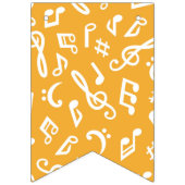Muziekpatroon Vlaggetjes (Tweede vlag)