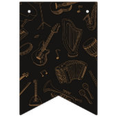Muziekpatroon Vlaggetjes (Derde vlag)