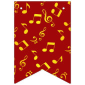 Muziekpatroon Vlaggetjes (Eerste vlag)